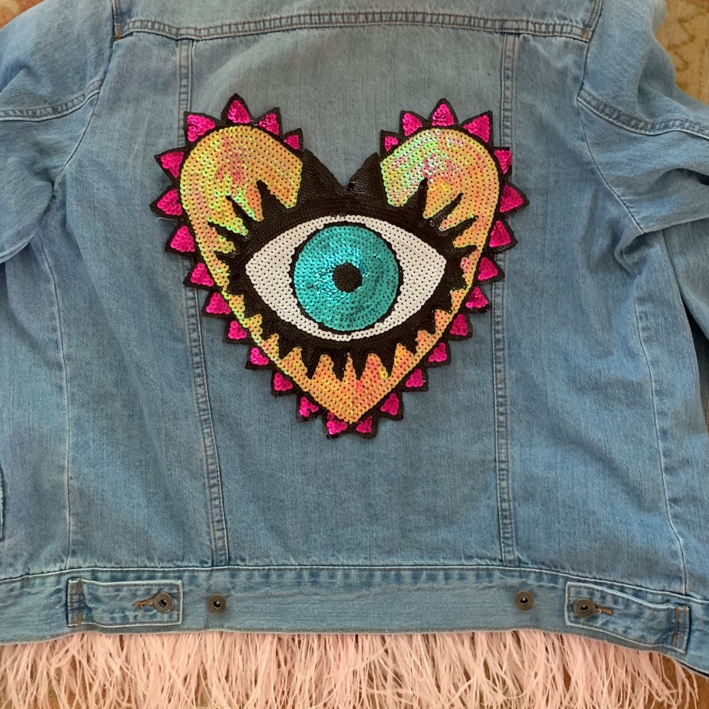 hand sewn denim jacket